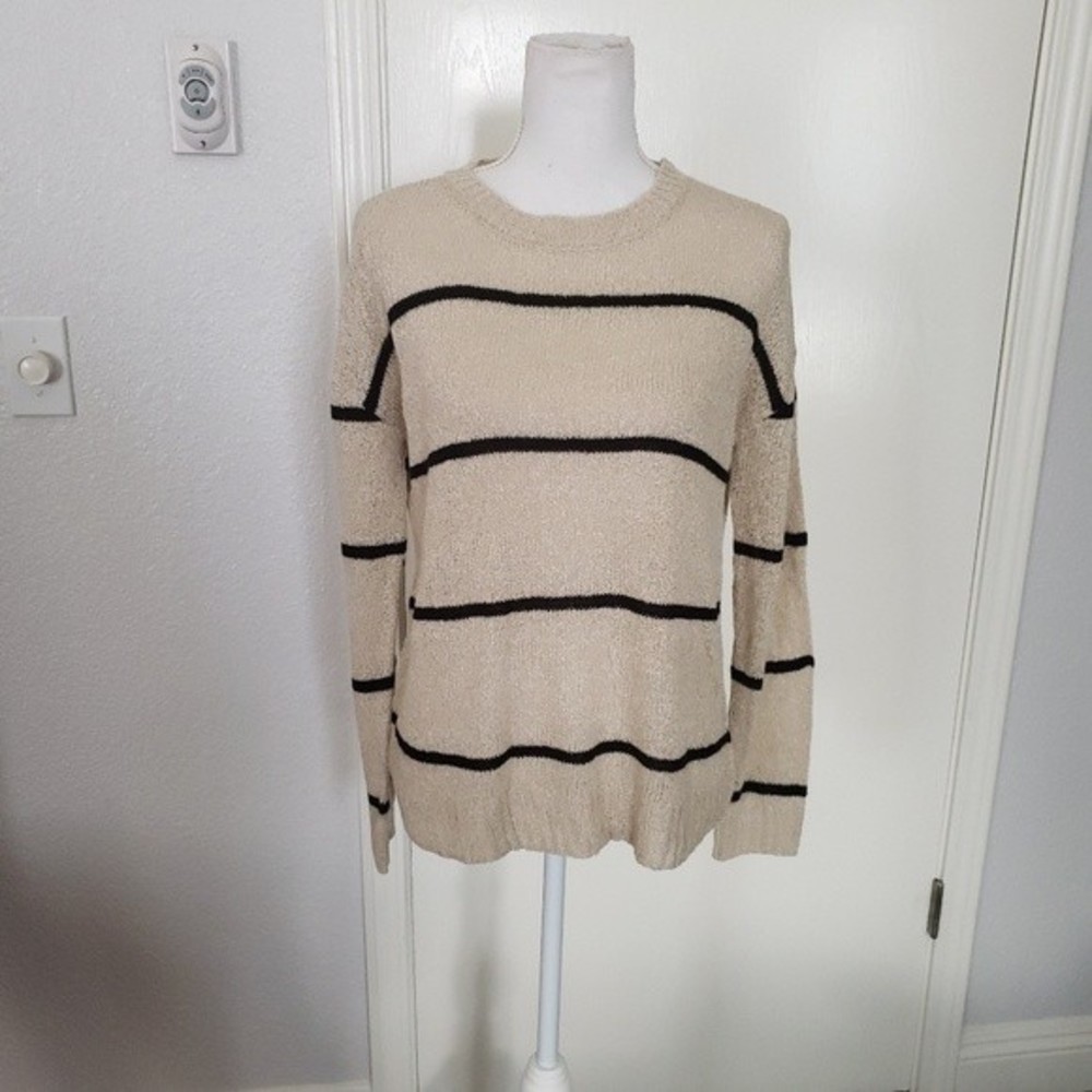 Bobeau Striped Sweater M
